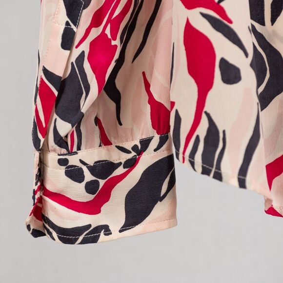 Isabel Marant multicolored blouse size 40 fits S/M - Picture 13 of 16